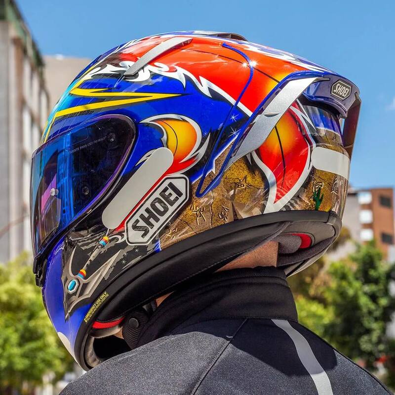 Capacete Shoei X-Spirit 3 Norick 04 TC-2 Azul - Capacete de Moto